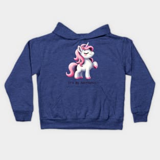 It's My Aesthetic Unicorn Kids Hoodie